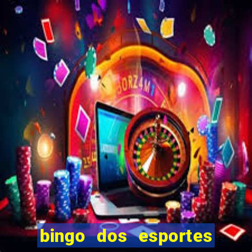 bingo dos esportes para imprimir